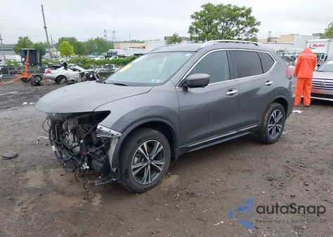 2018 Nissan Rogue Sl z USA, uszkodzony, nr VIN 5N1AT2MV6JC801928